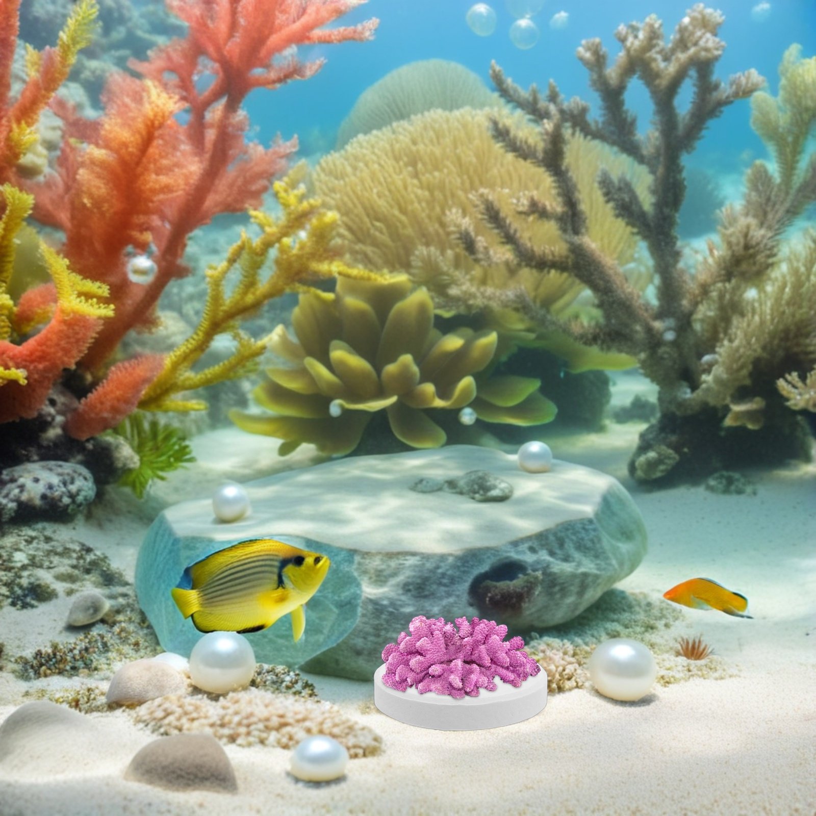 Coral Frag Plug - 10 stuks keramische koraalfragmenten pluggen basisbak
