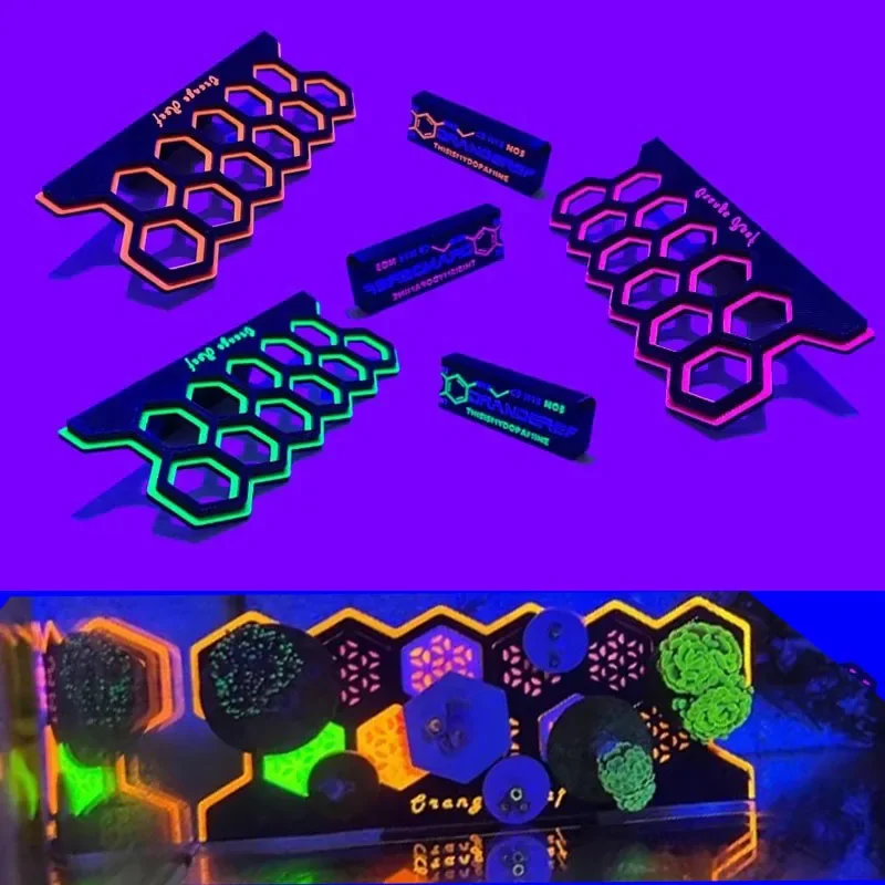 Coral Frag Plug - Aquarium Fluorescerende Magnetische Coral Frag Pluggen