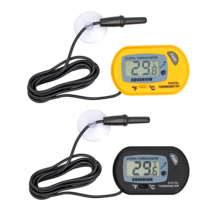 Marine Aquarium Hydrometer - Aquariumthermometer LCD Digitale Aquariumtemperatuur Watermeter Aquariumtemperatuurdetector