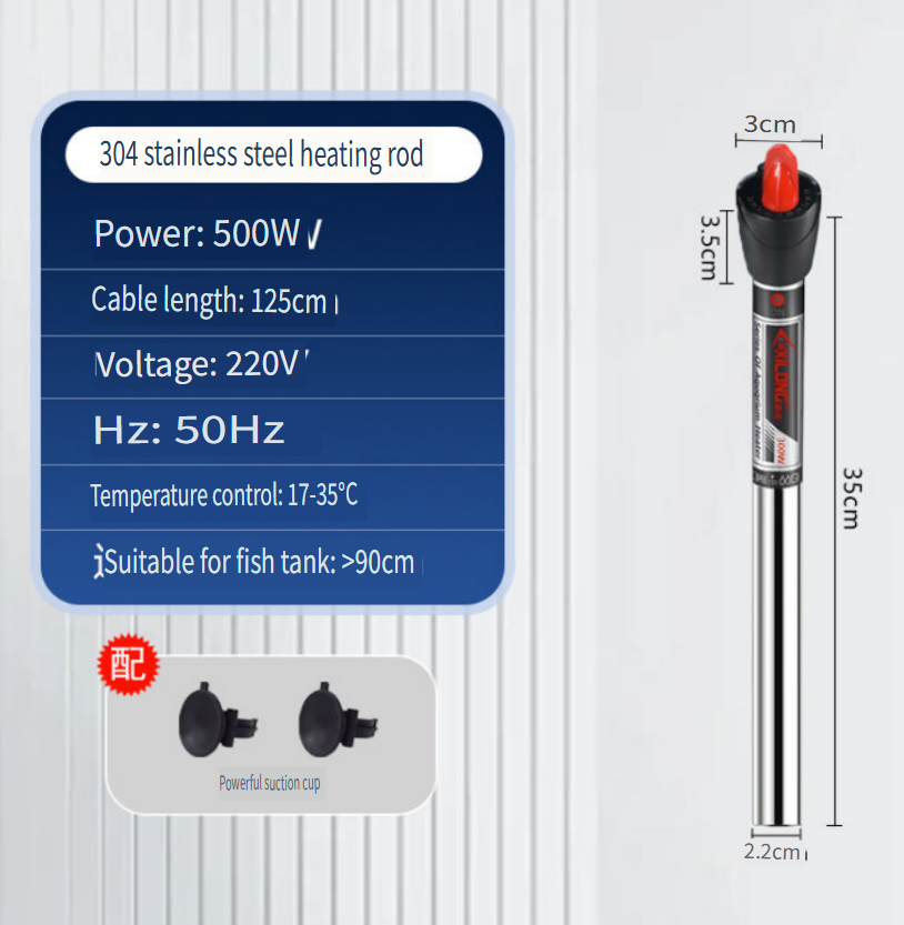 Marine Aquarium Heater - Xilong Rvs Aquarium Heater Dompelpomp Aquarium