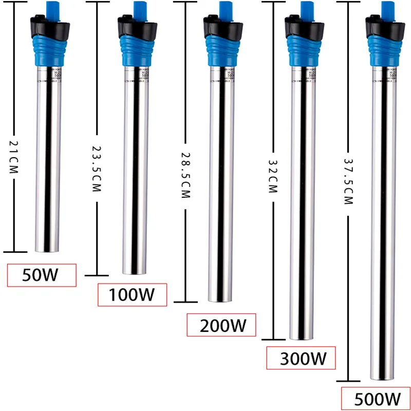 Marine Aquarium Heater - 50W/100W/200W/300W/500W Dompelbare Aquariumverwarmer Aquarium Aquarium Aquarium