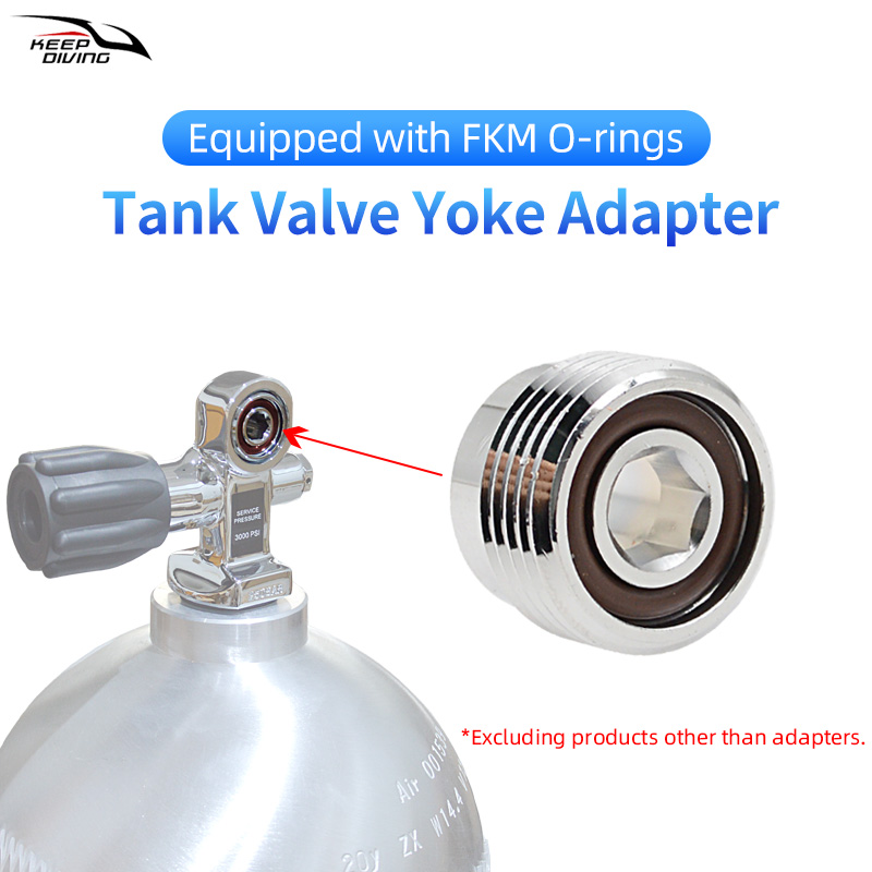 Marine Aquarium Equipment - 1 Stuks DIN naar Yoke Adapter