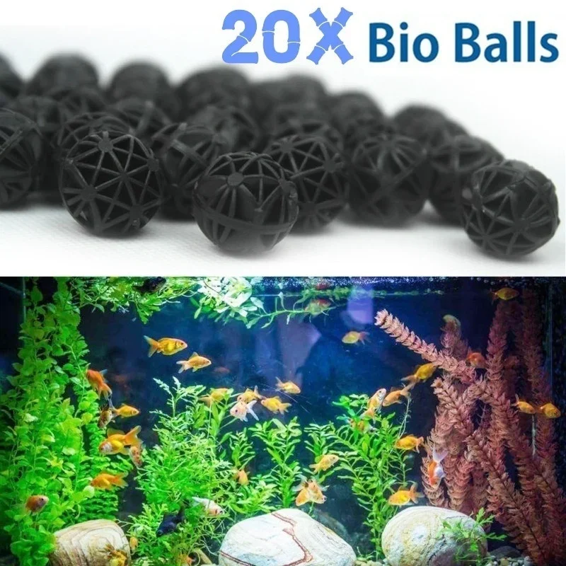 Aquarium Marine - 20 Stuks 16mm Aquarium Filter Bio