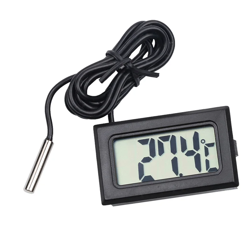 Marine Aquarium Hydrometer - Auto Digitale Thermometer Mini LCD Temperatuur