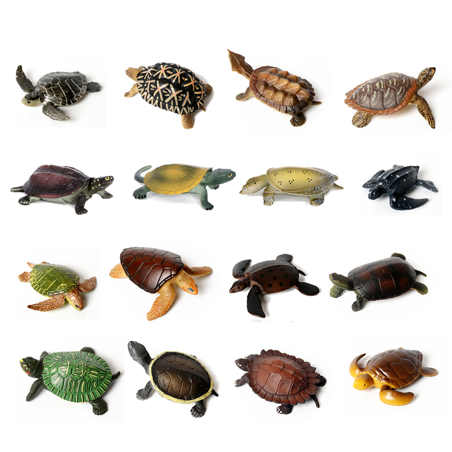 Aquarium Marine - Realistische Miniaturen Zeeleven Zeeschildpad Model Oceaandier