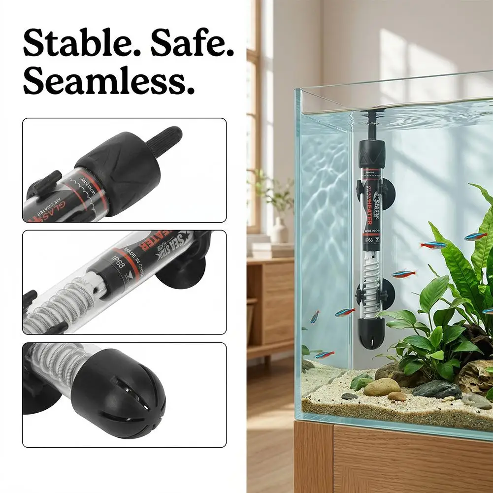 Verstelbare Aquariumverwarmer  - Marine Aquarium Heater recensie en prijs