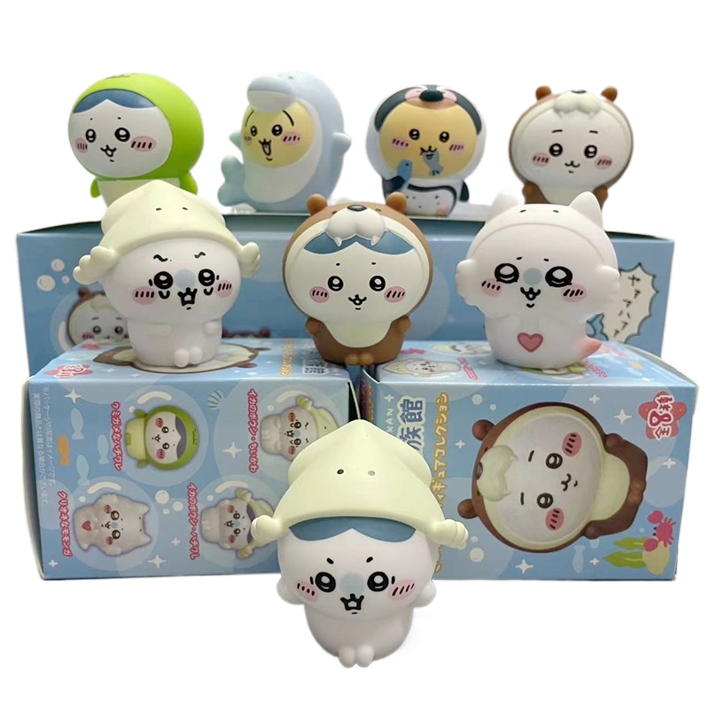 8 stuks/doos Kawaii Chiikawa A - Marine Aquarium Kit recensie en prijs