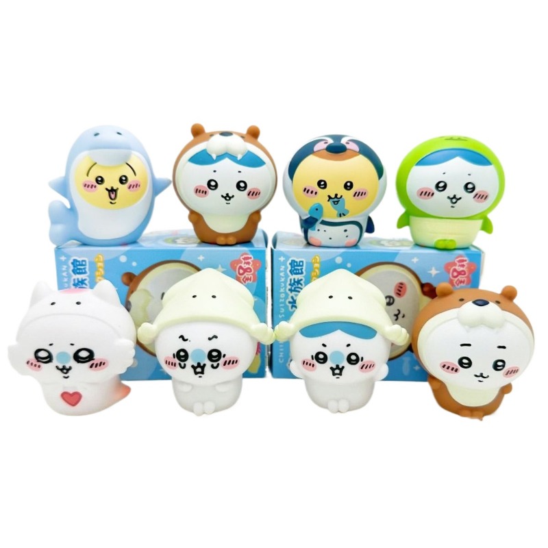 8 stuks/doos Kawaii Chiikawa A - Marine Aquarium Kit recensie en prijs