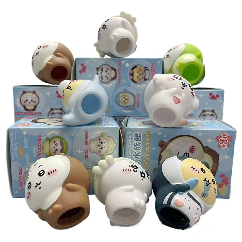 8 stuks/doos Kawaii Chiikawa A - Marine Aquarium Kit recensie en prijs