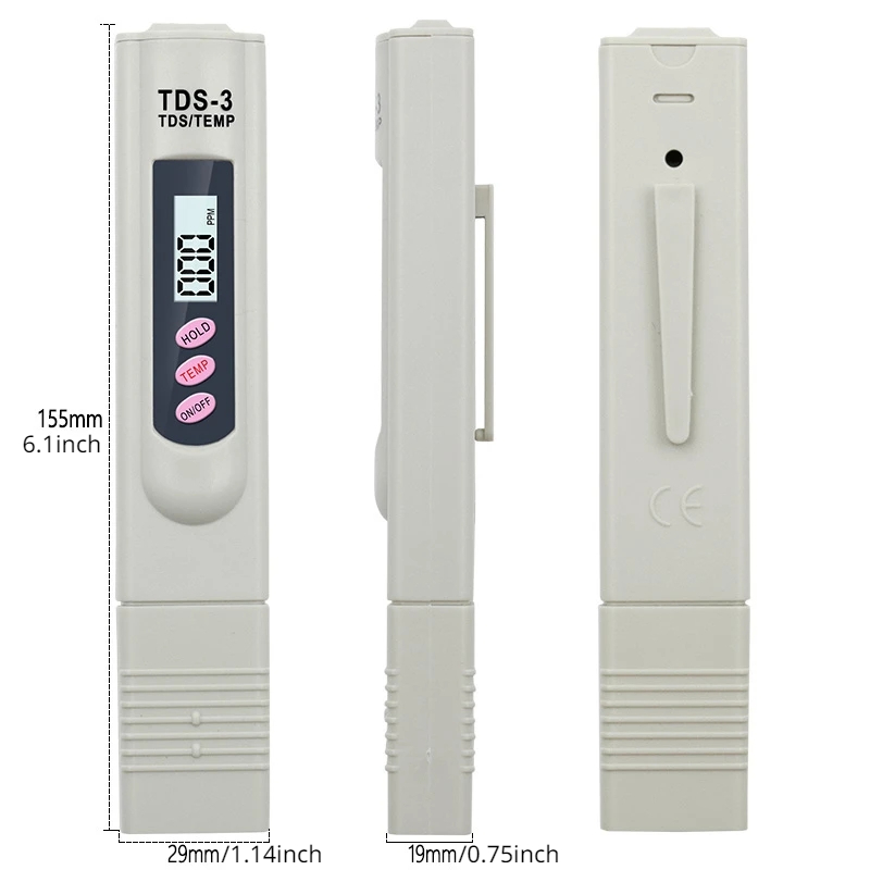1/3 stuks draagbare LCD digita - Marine Aquarium Equipment recensie en prijs