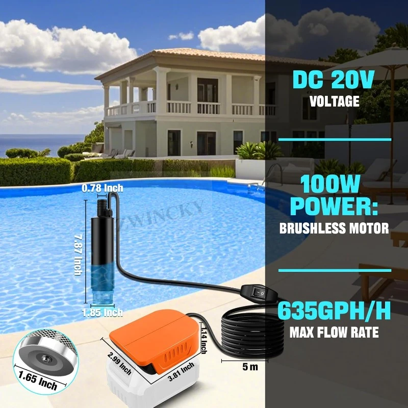Draagbare waterpomp voor DeWal - Marine Aquarium Equipment recensie en prijs
