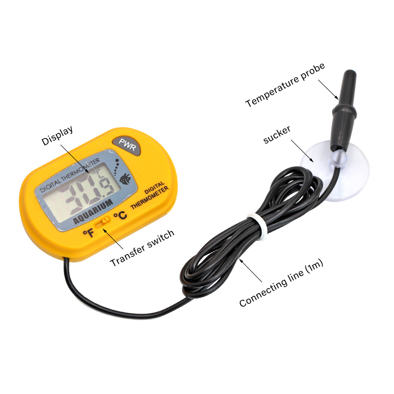 Aquariumthermometer LCD Digita - Marine Aquarium Hydrometer recensie en prijs