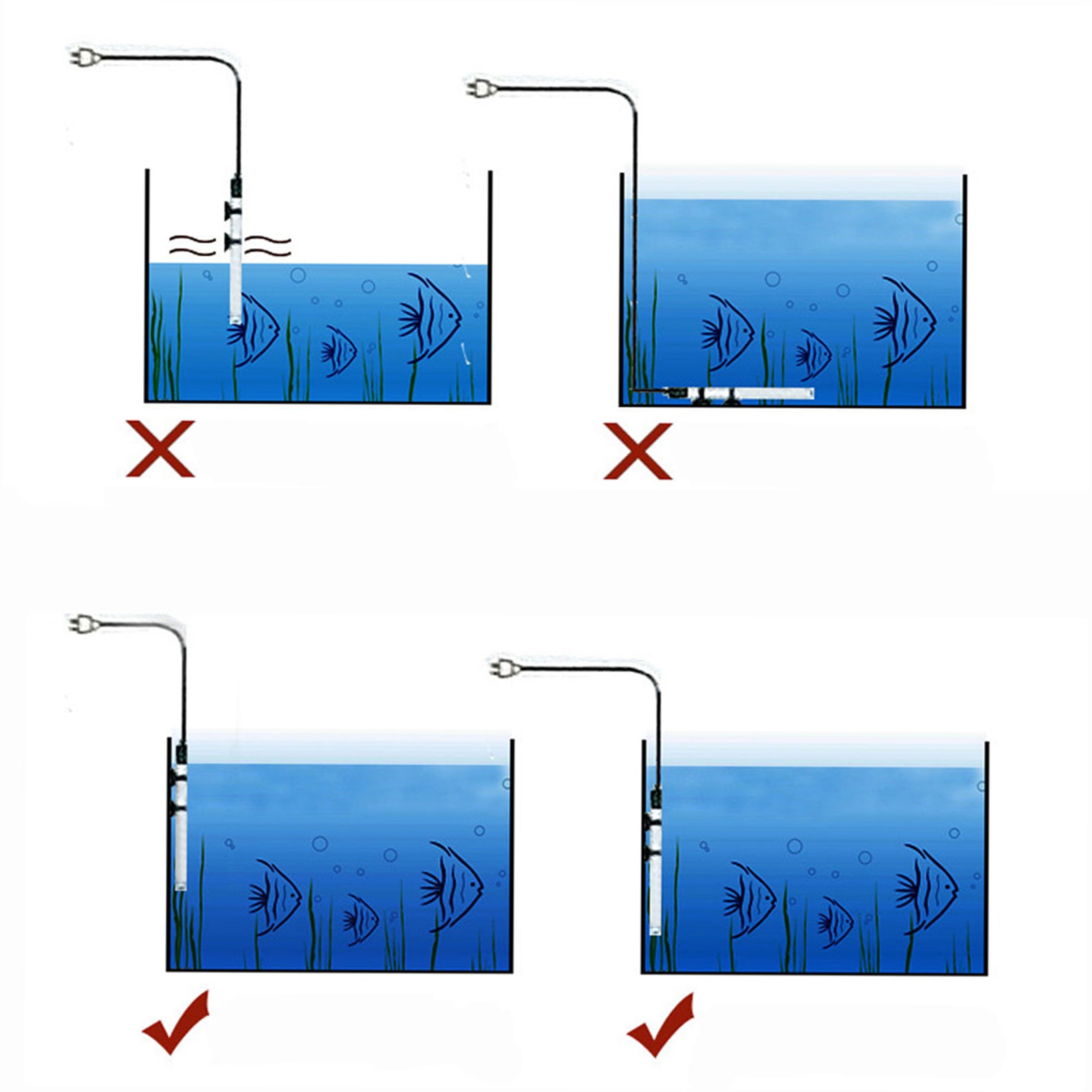Onderwaterverwarmer verwarming - Marine Aquarium Heater recensie en prijs