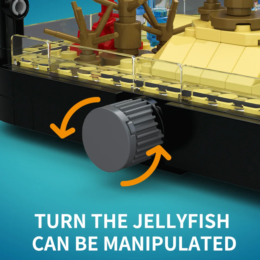 Aquarium bouwsteenset met lich - Marine Aquarium Kit recensie en prijs