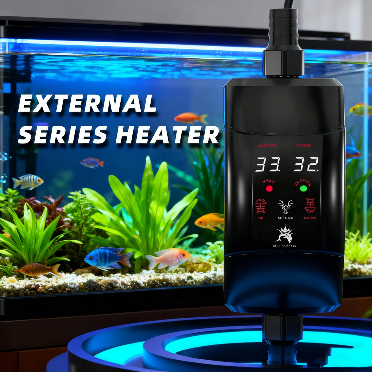 Externe verwarmingsstaaf 300W  - Marine Aquarium Heater recensie en prijs