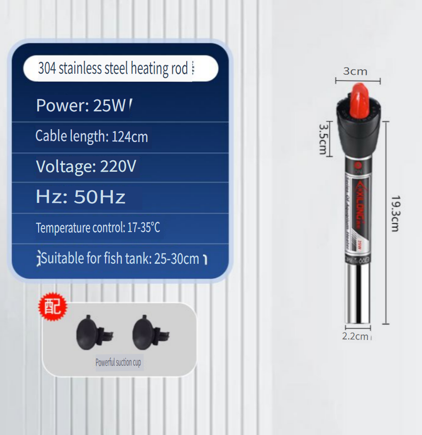 Xilong Rvs Aquarium Heater Dom - Marine Aquarium Heater recensie en prijs