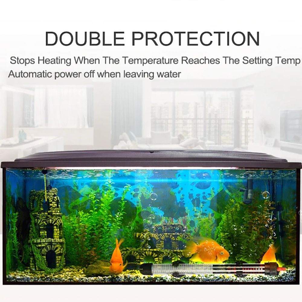 1 stks 25 W/50 W/100 W/200 W/3 - Marine Aquarium Heater recensie en prijs