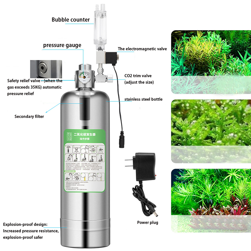 1L 2L CO2 Generator Water Inje - Marine Aquarium Hydrometer recensie en prijs